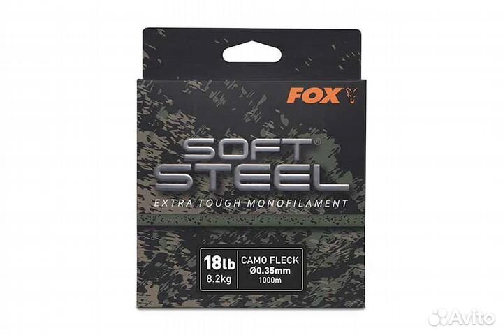 Леска Fox Soft Steel Fleck Camo (0.30, 0.35 и 0.40