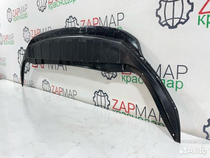 Накладка бампера передняя Skoda Rapid 2 NA2