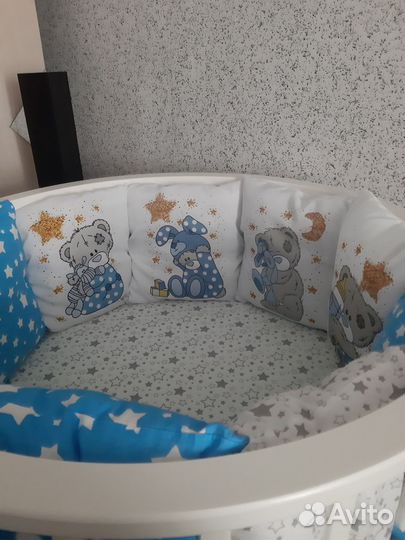 Кроватка трансформер 7в 1