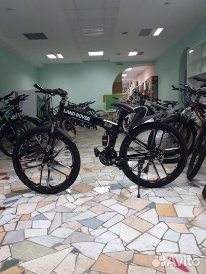 Велосипед на литых дисках