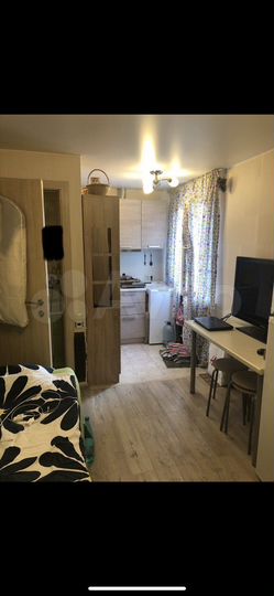1-к. апартаменты, 17,3 м², 6/6 эт.