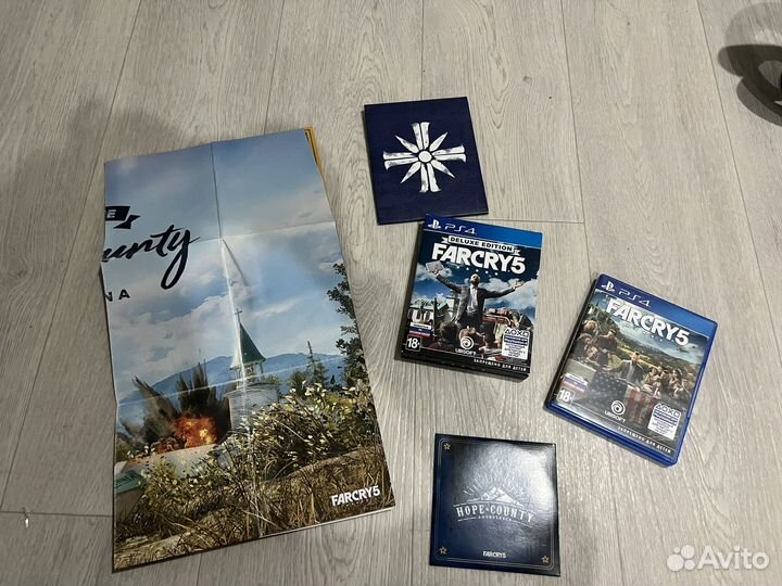 Farcry 5 deluxe edition ps4