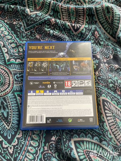 Диски на ps4 mortal kombat 11