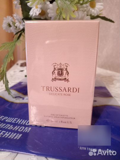 Туалетная вода Trussardi delicate rose 30 мл