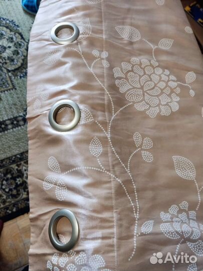 Комплект штор на люверсах