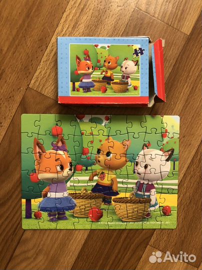 Пазлы пакетом