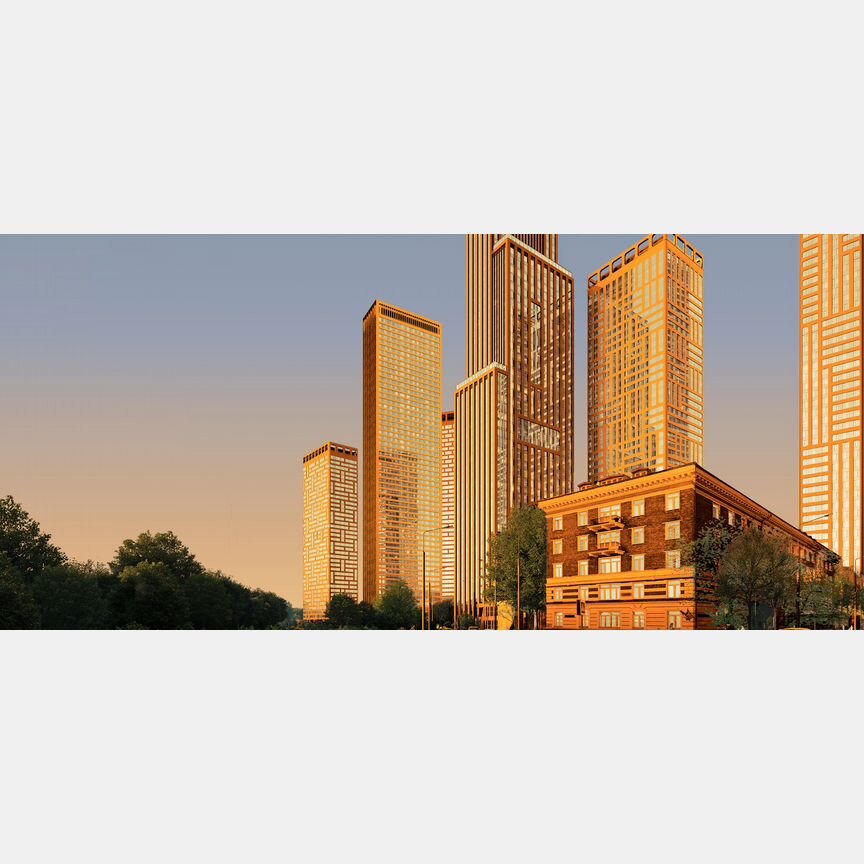 1-к. квартира, 53 м², 26/49 эт.