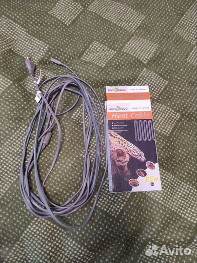 Греющий кабель для террариумов