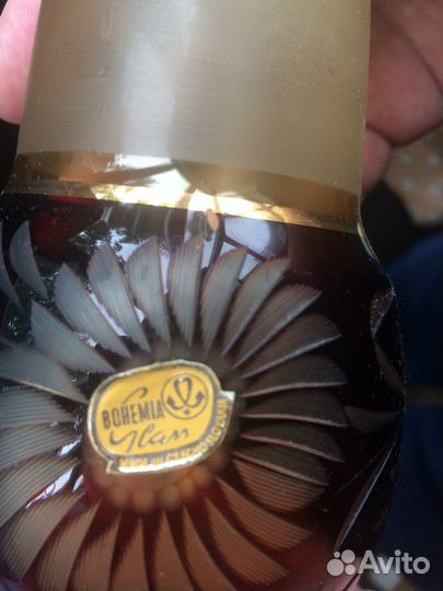 Коньячный набор Bohemia, винтаж