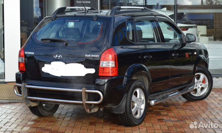 Подножки и кенгурятник задний