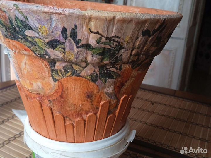 Горшок глиняный. Hand Made