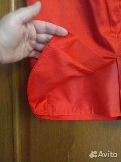 Юбка атласная на подкладе, 48 размер