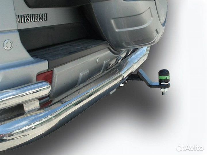 Фаркоп установка тсу Mitsubishi Pajero III, 3-дв