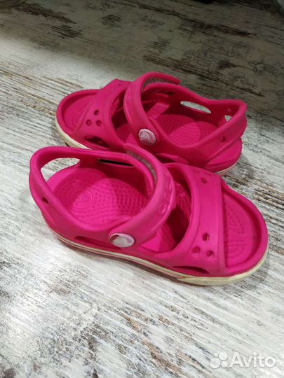 Босоножки для малышки, девочки crocs c4