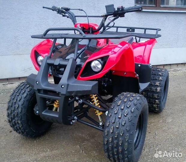 Квадроцикл ATV 125 classic атв 125 красный витринн