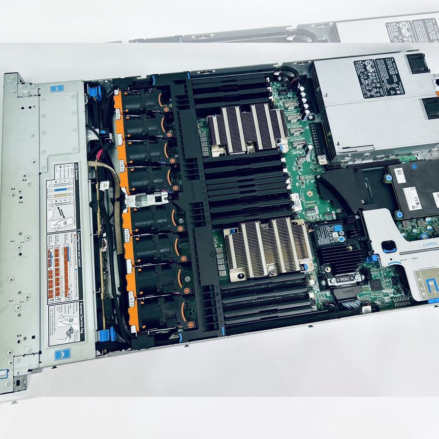 Сервер Dell R640 8sff 2*Xeon Gold 6150 128gb Perc