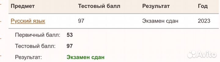 Репетитор по русскому языку