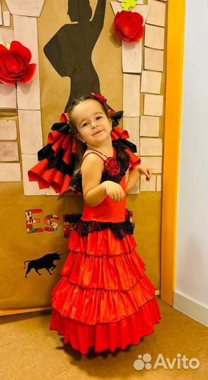 Платье испанки 110