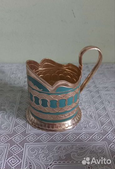 Подстаканник мельхиор СССР