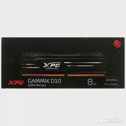 Оперативная память 8 Gb 3200 MHz adata XPG gammix