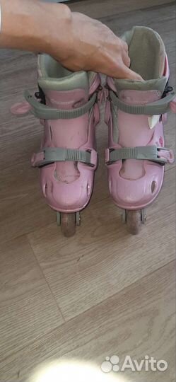 Роликовые коньки детские раздвижные