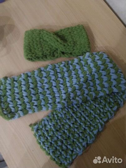 Комплект шарф+повязка