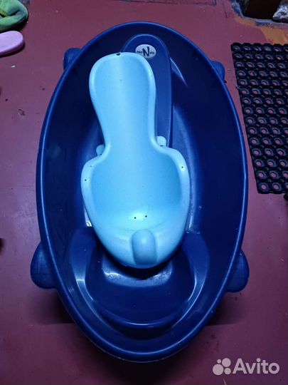 Детская ванночка для купания с горкой