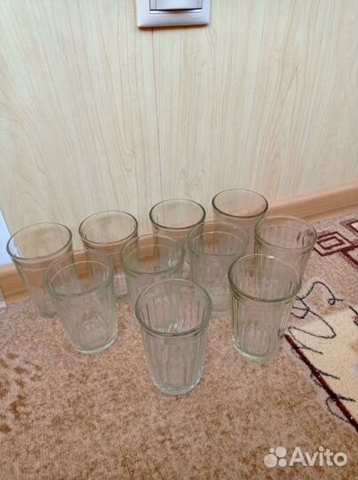 Рюмки, стаканы, фужеры