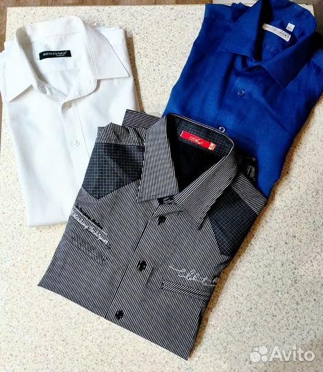 Рубашки подростковые