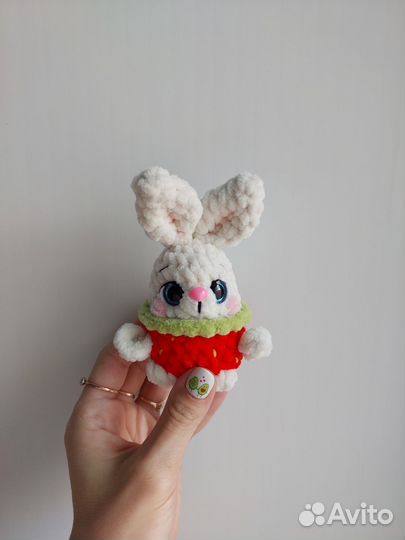 Вязаные игрушки зайка,цыпа