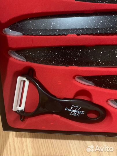 Подарочный набор из 6 кухонных ножей