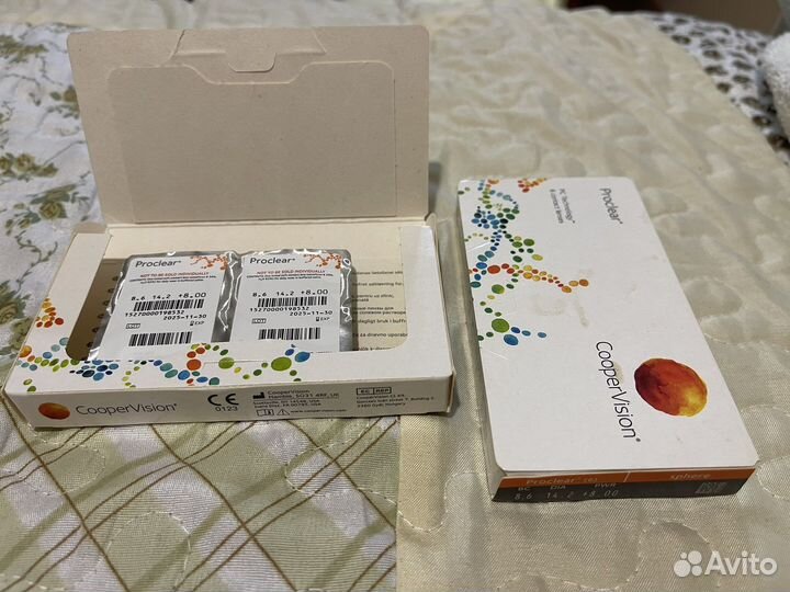 Линзы контактные Proclear CooperVision
