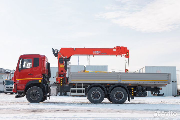 Самосвал 19 м³ DongFeng KC с КМУ Kanglim, 2023