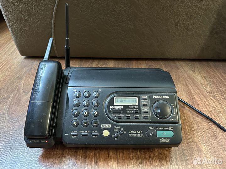 Телефон факс Panasonic KX-FTC47