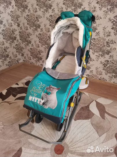 Санки коляска ника 7-2