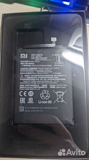 Аккумулятор для xiaomi redmi note 7,7pro