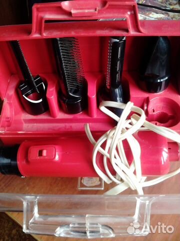 Фен дорожный с 4 насадками