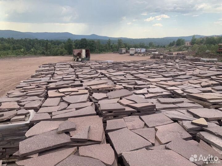 Плитняк Лемезит для дорожек, площадок и парковок