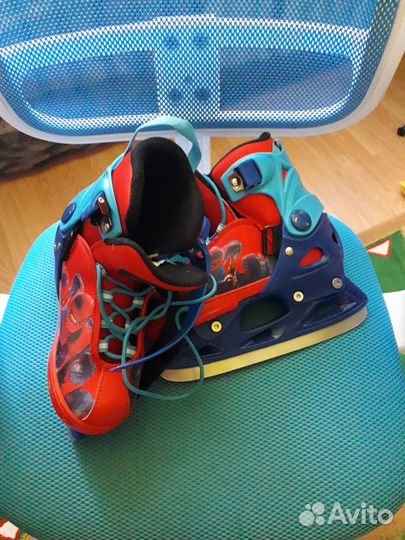 Коньки детские раздвижные 33 36