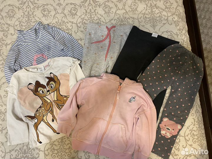 Вещи пакетом на девочку