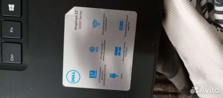 Ноутбук от dell серии inspiron 17 5000 series
