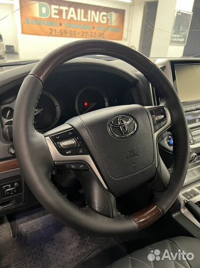 Перетяжка и реставрация рулей