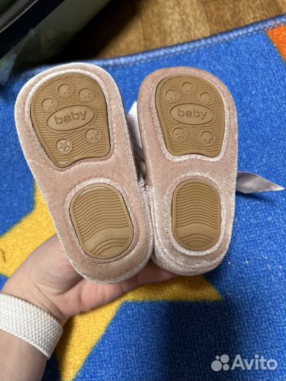 Пинетки для девочки нарядные