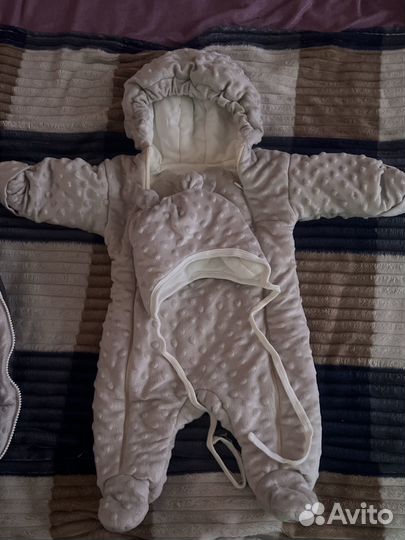 Комплект на выписку зимний