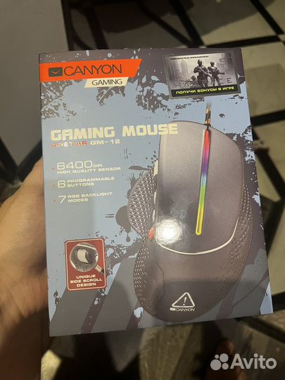 Игровая мышь Canyon Apstar GM-12 новая
