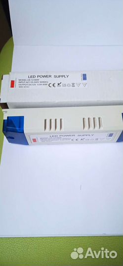 Блок питания CS-12-60W PC60-V12 (12V 60W 5A IP40)