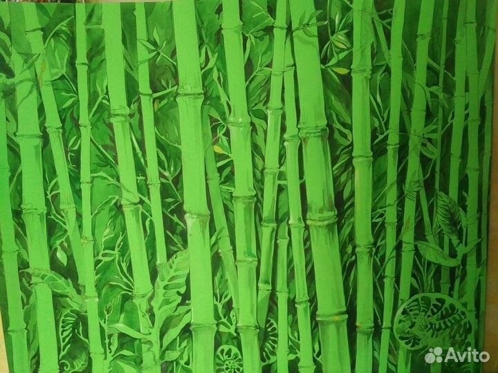 Интерьерная Графика Бамбук