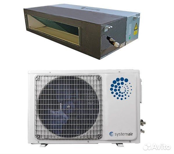 Кондиционер Systemair sysplit simple duct 24 HP Q