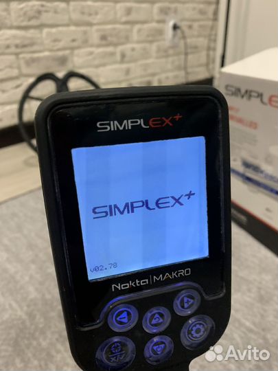 Металлоискатель nokta makro simplex plus бу