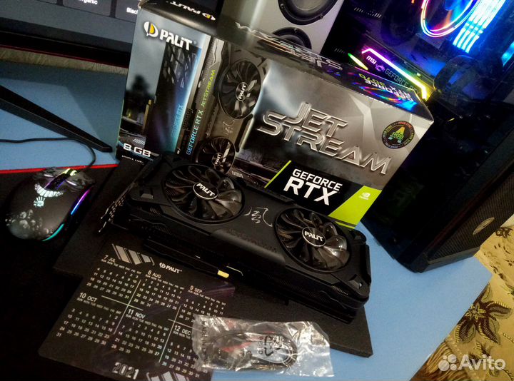 Видеокарта Palit GeForce RTX 3070 JetStream